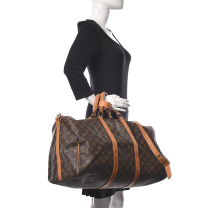 Louis Vuitton Monogram Keepall Bandouliere 50 3 of 24