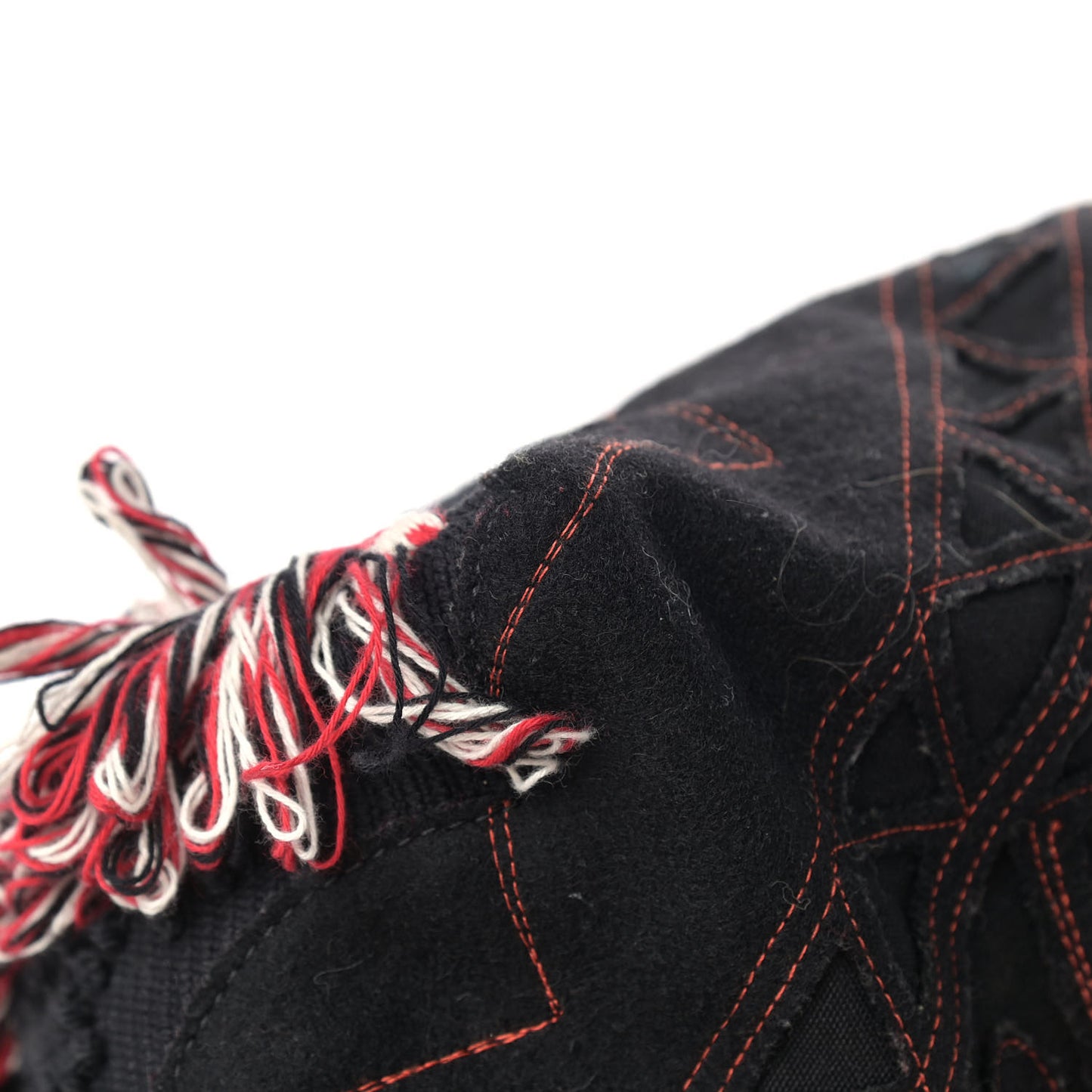 Cotton Embroidered Portugaba Black