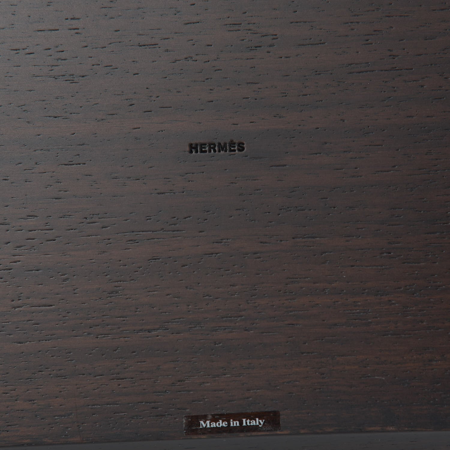 Hermes Maple Wood Taurillon Clemence Jepara Long Change Tray Feu 6 of 7