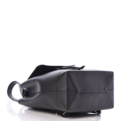 Louis Vuitton Calfskin Lockme Backpack Black 4 of 10