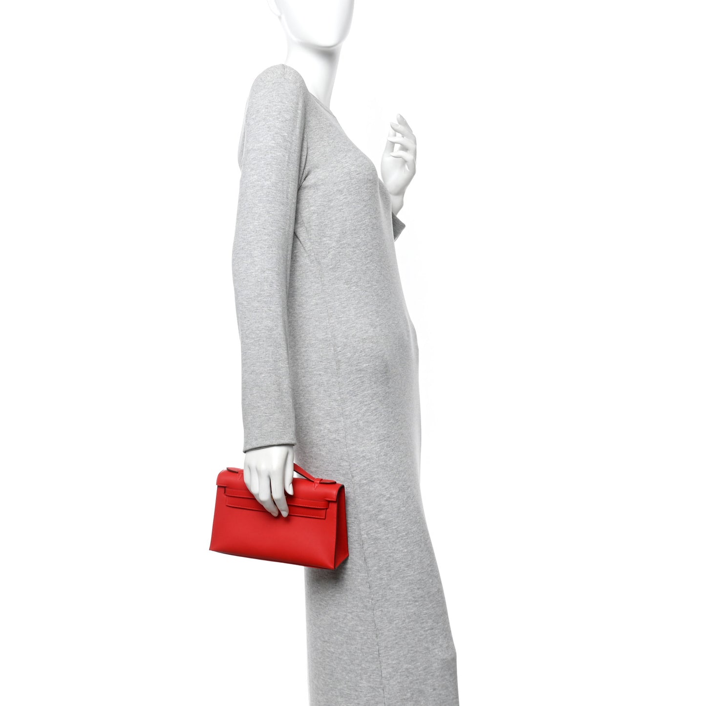 Swift Kelly Pochette Clutch Rouge Radieux