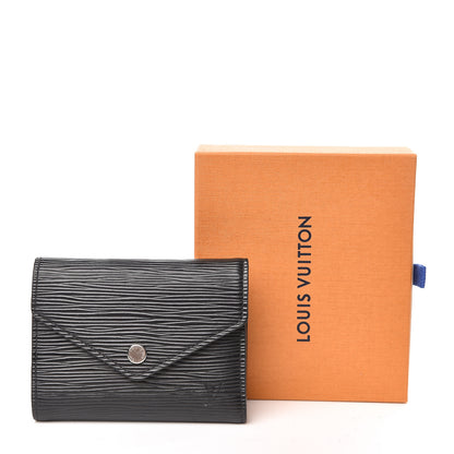 Louis Vuitton Epi Victorine Wallet Black 12 of 12