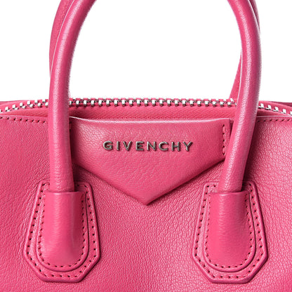 Givenchy Sugar Goatskin Mini Antigona Magenta 15 of 15