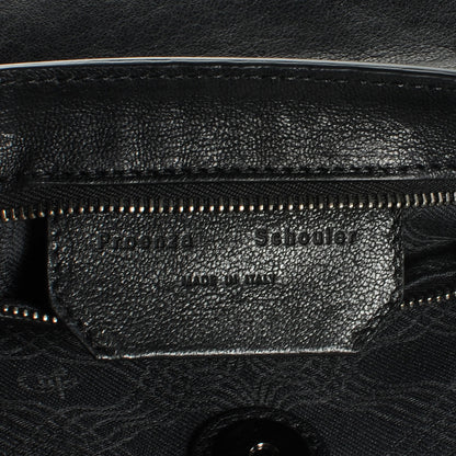 Proenza Schouler Woven Leather PS1 Medium Satchel Black 7 of 14