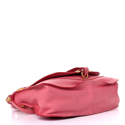 Chloe Calfskin Small Marcie Satchel Coral Pop 4 of 20