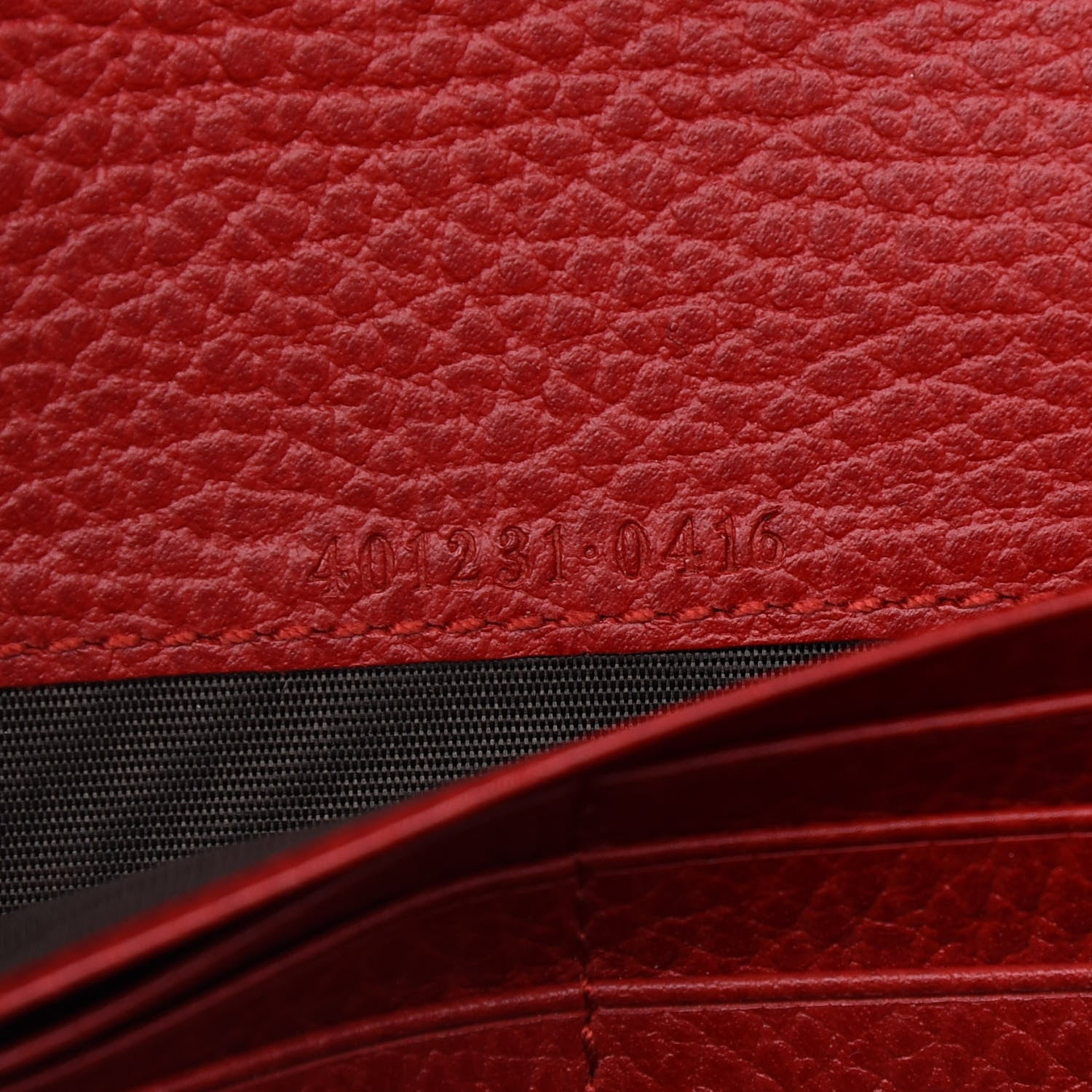 Gucci Calfskin Mini Dionysus Chain Wallet Hibiscus Red 7 of 11