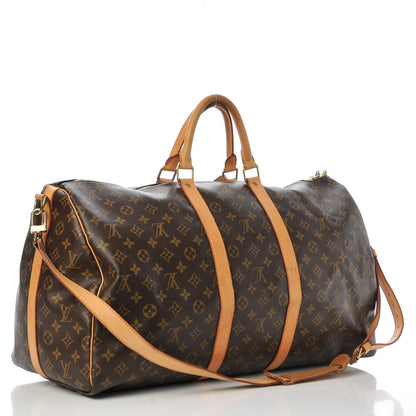 Louis Vuitton Monogram Keepall Bandouliere 55 4 of 15