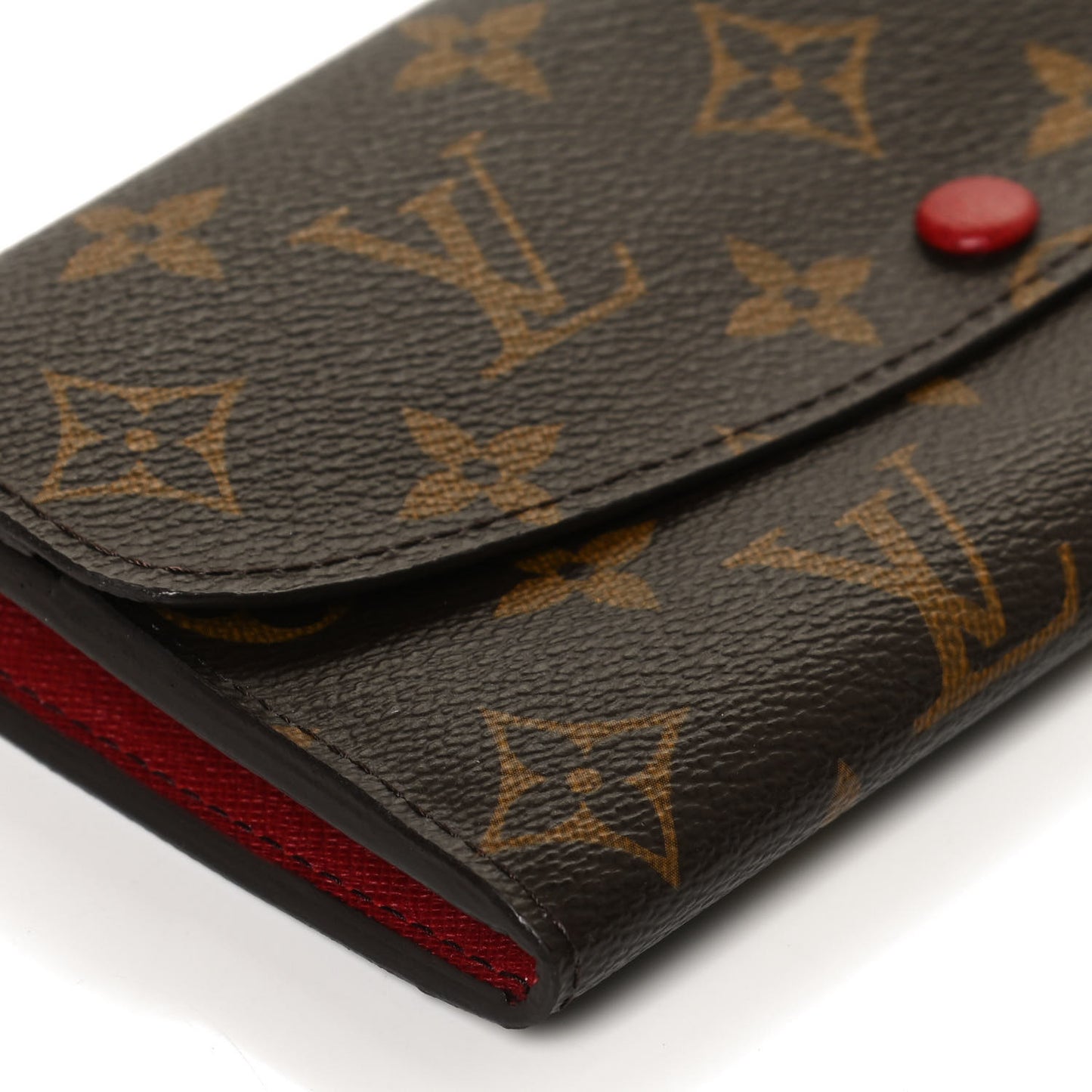 Monogram Emilie Wallet Rouge