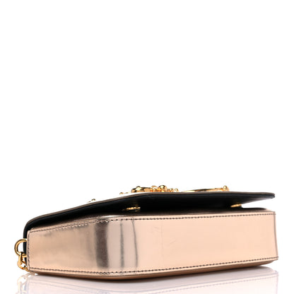 Dolce & Gabbana Metallic Nappa Mini DG Girls Shoulder Bag Pink 4 of 10