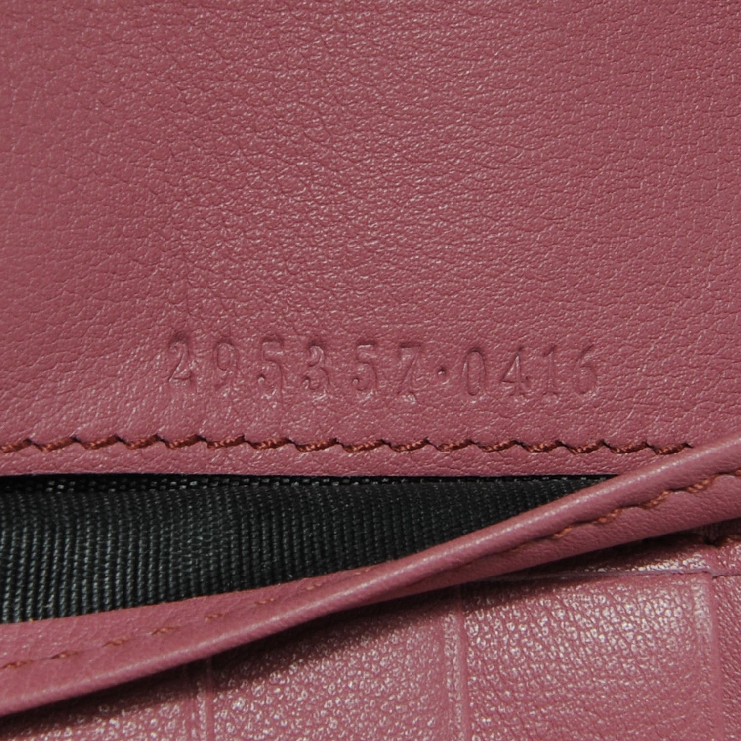 Gucci Guccissima Emily Continental Wallet Peonia Flower 7 of 7