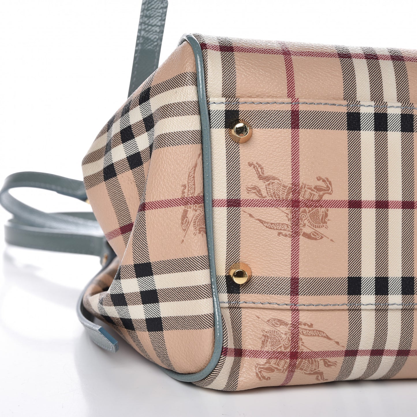 Haymarket Check Small Canterbury Tote Eucalyptus Grey