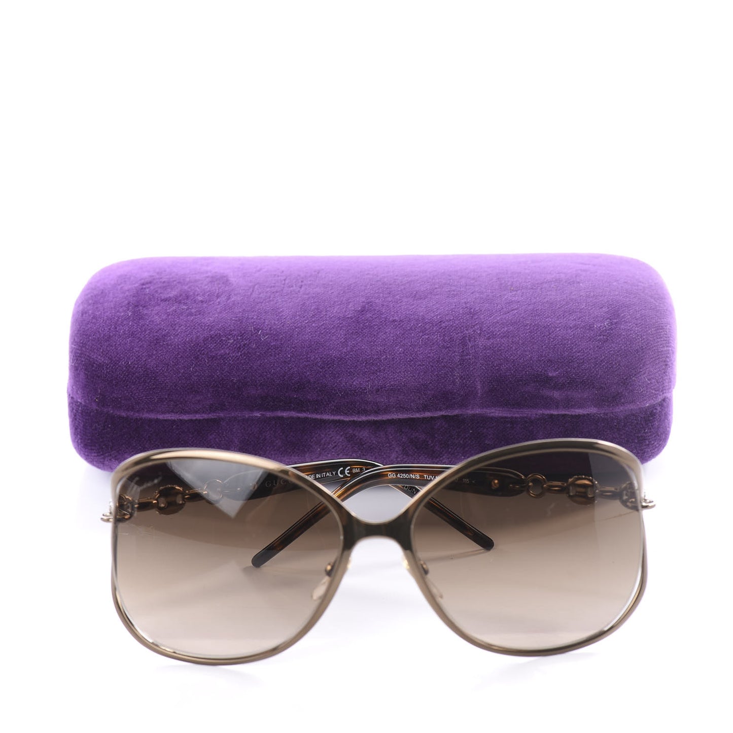 Crystal Marina Chain Sunglasses 4250/N/S Tortoise