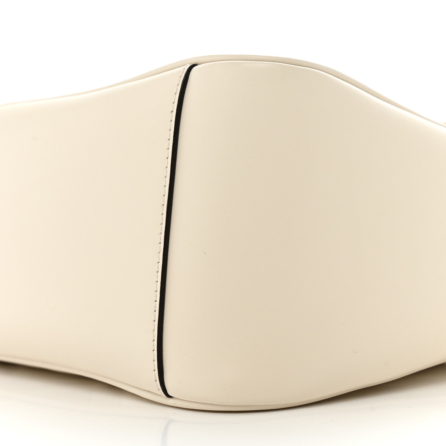 Gucci Calfskin Matelasse Medium GG Marmont Top Handle Shoulder Bag Mystic White 10 of 11