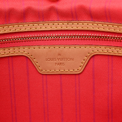 Louis Vuitton Damier Azur Delightful MM Pink 6 of 14