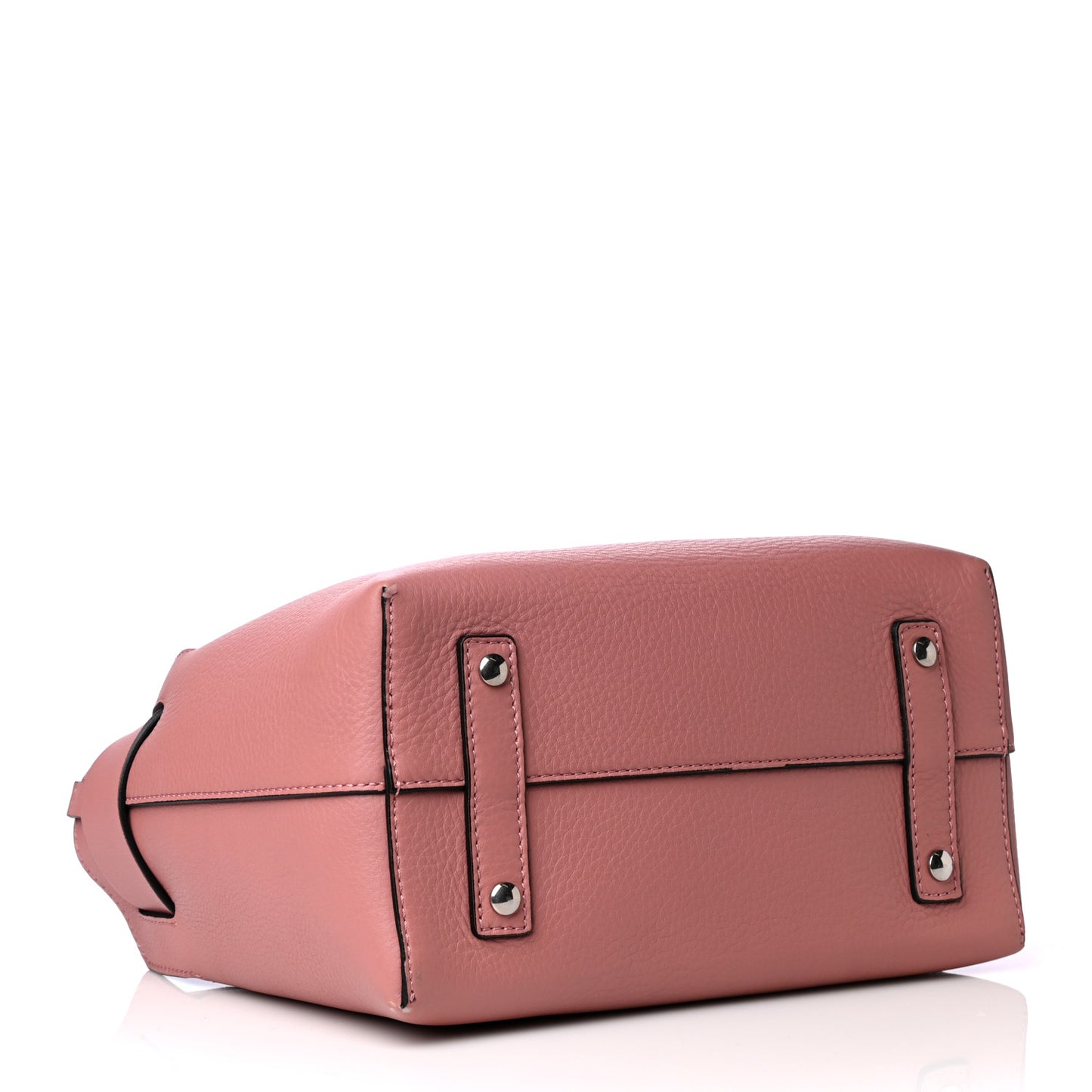 Soft Grain Calfskin Small Belt Bag Dusty Pink