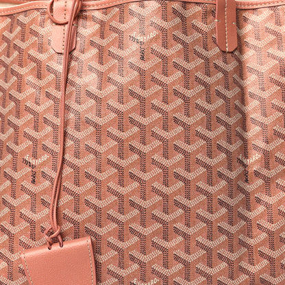 Goyard Iridescent Goyardine Saint Louis PM Pearly Coral 8 of 11