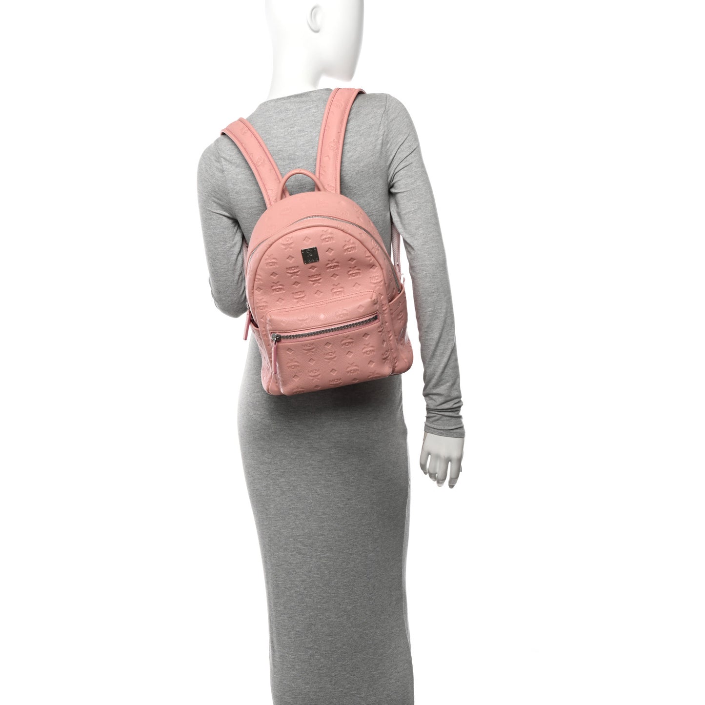 Calfskin Ottomar Monogram Small Backpack Pink