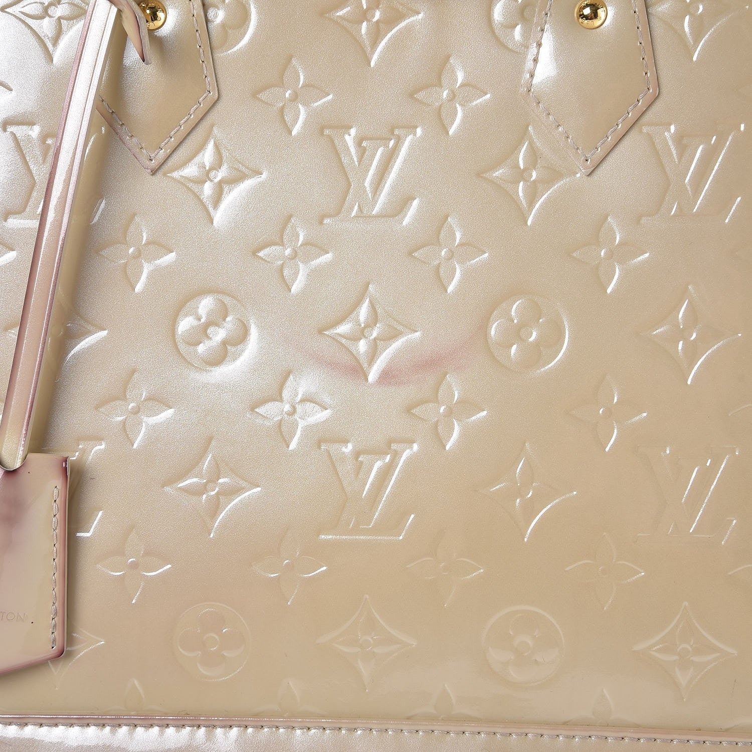 Louis Vuitton Vernis Alma PM Blanc Corail 18 of 26