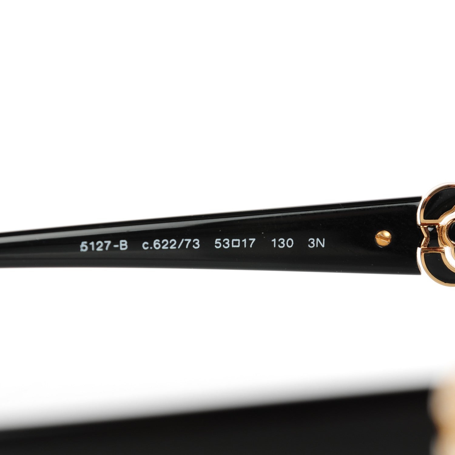 Chanel Crystal Camellia CC Sunglasses 5127-B Black 6 of 8