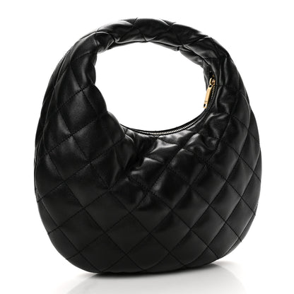Saint Laurent Lambskin Quilted Icarino Bag Black 3 of 11