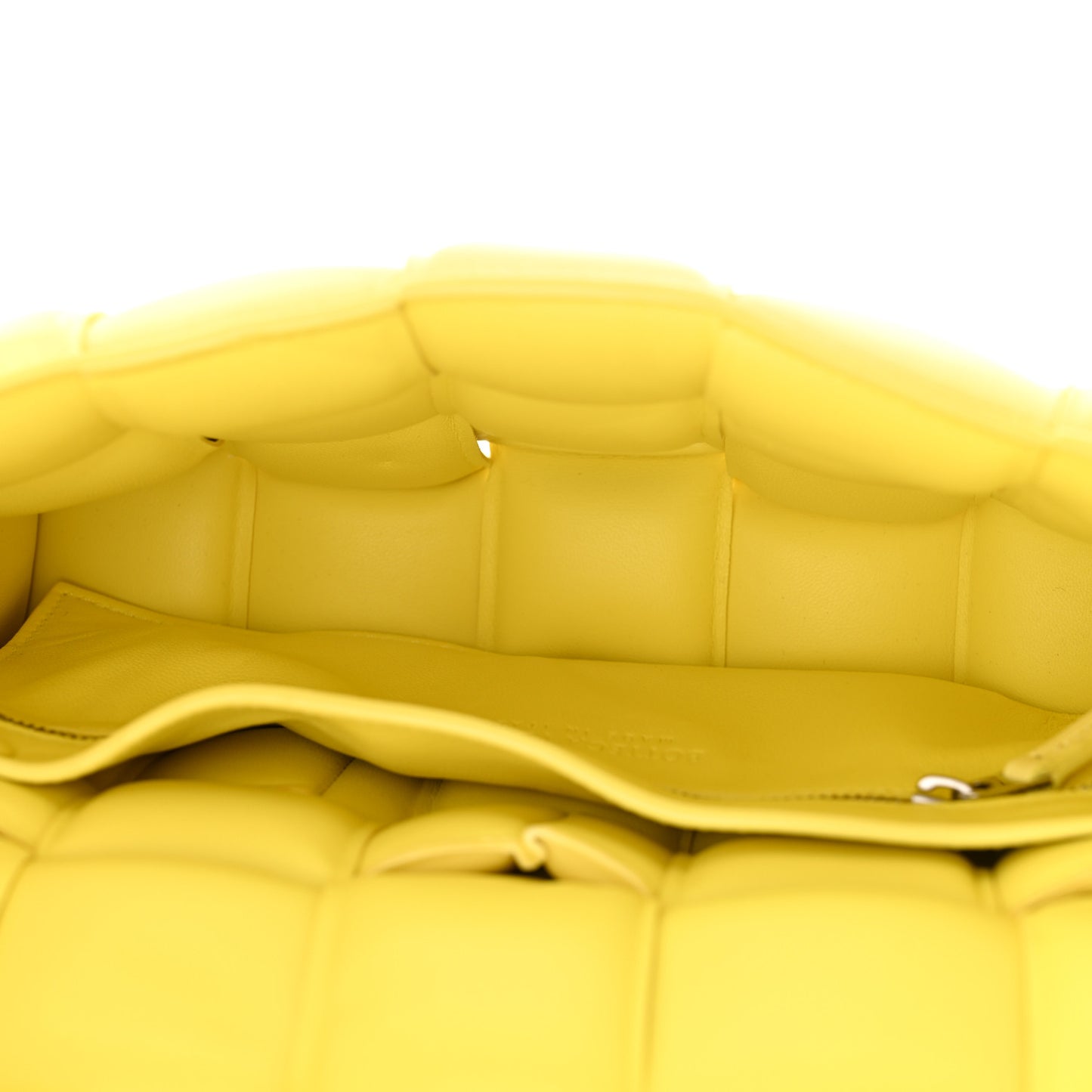 Nappa Maxi Intreccio Padded Cassette Crossbody Bag Sherbert