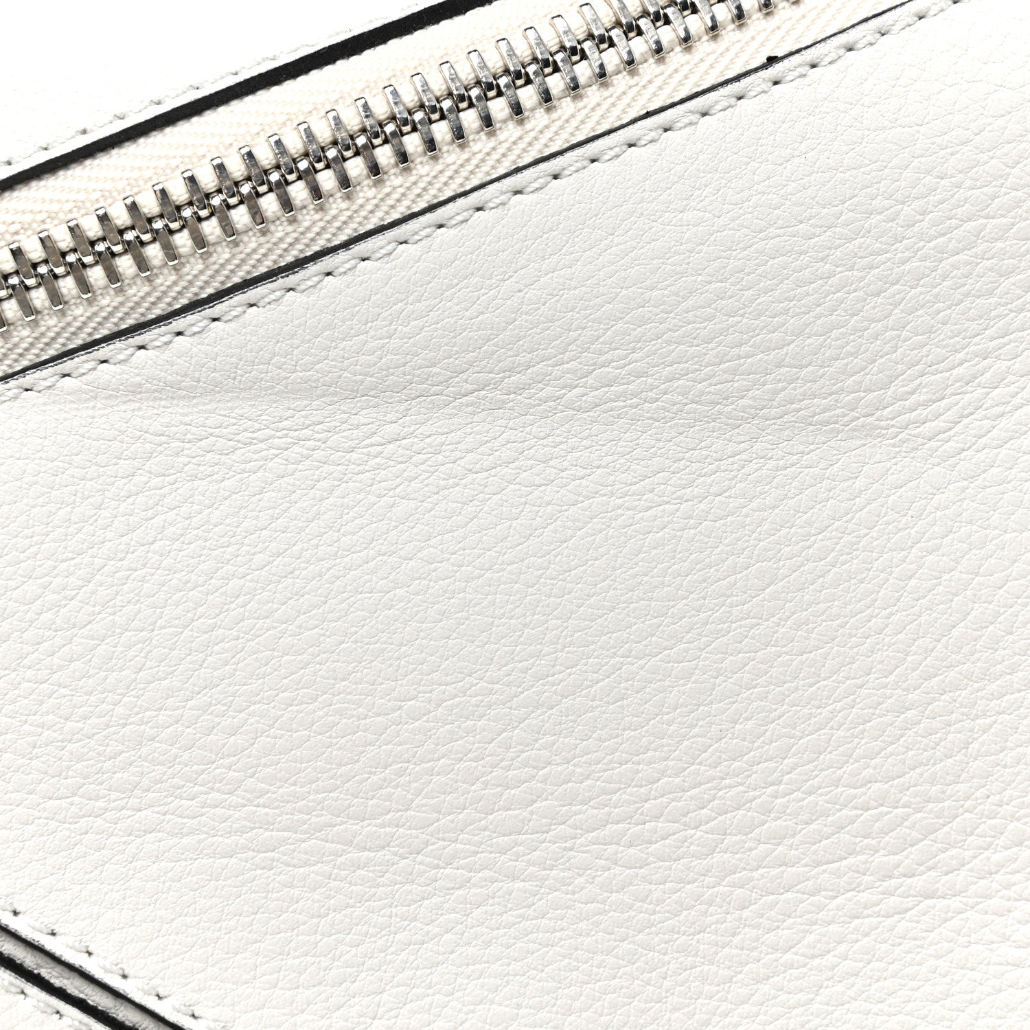 Loewe Calfskin Medium Puzzle Bag White 18 of 19