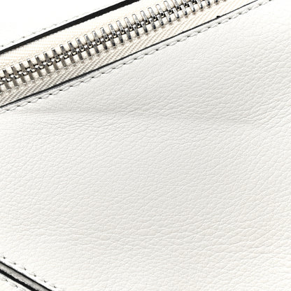 Loewe Calfskin Medium Puzzle Bag White 18 of 19
