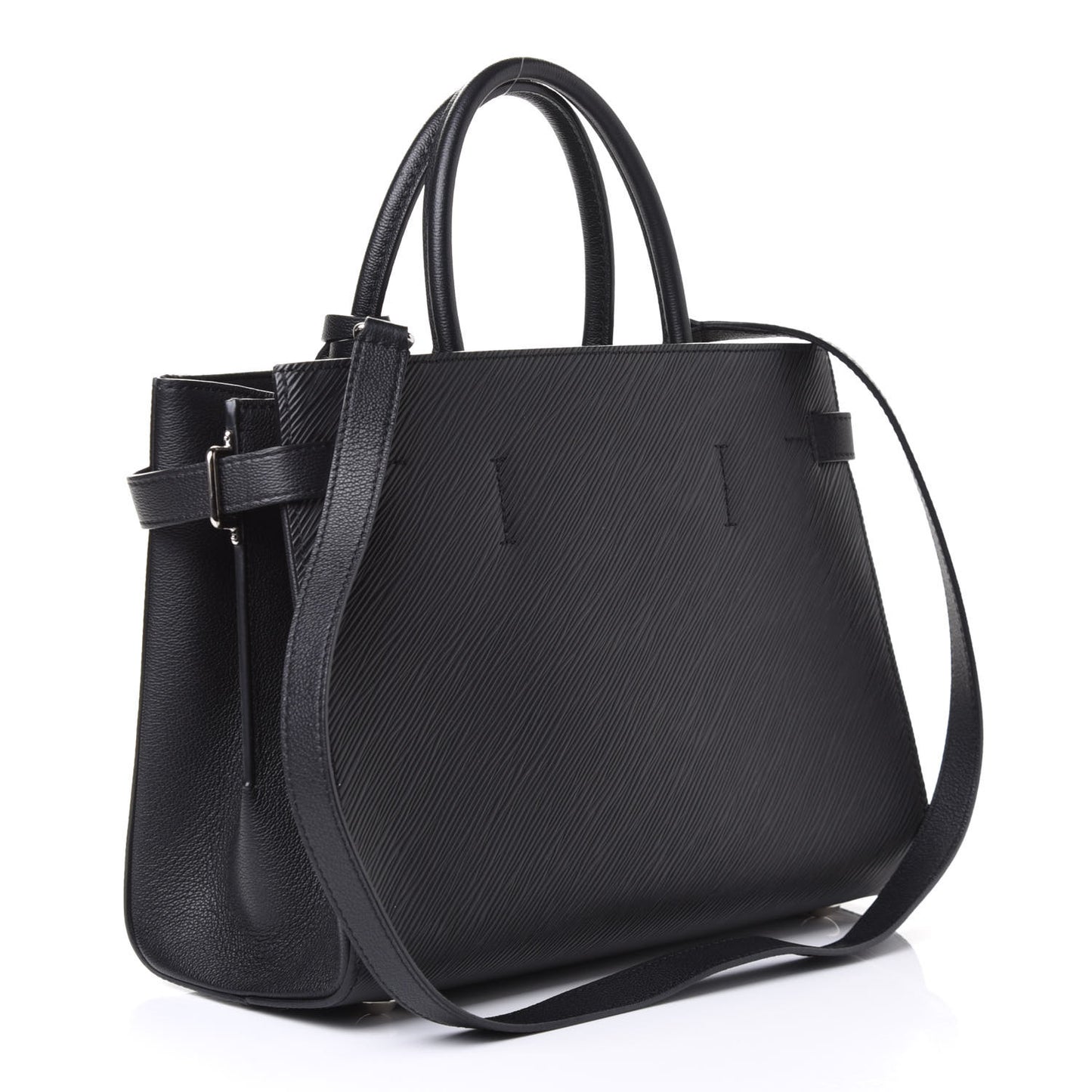 Epi Twist Tote Black