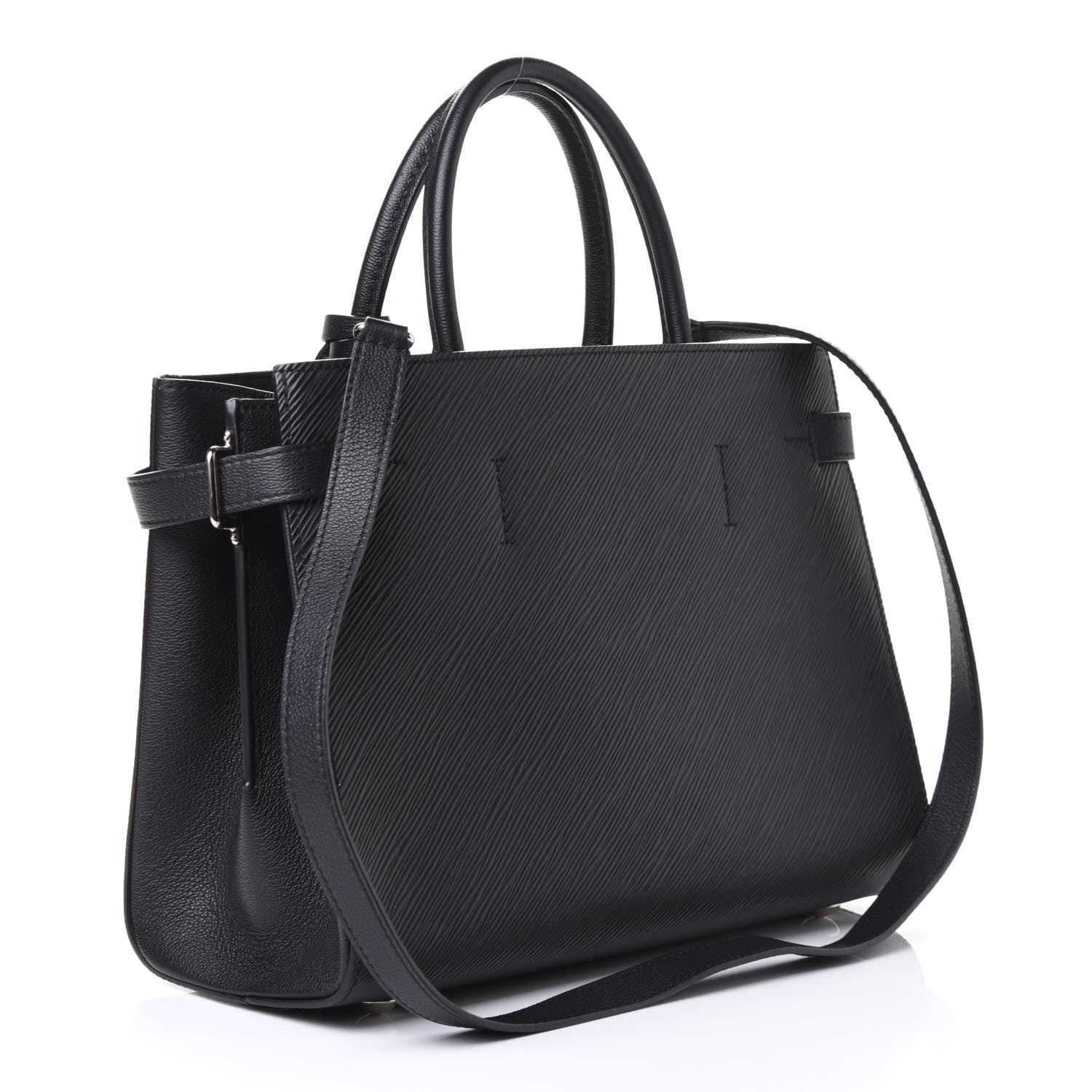 Louis Vuitton Epi Twist Tote Black 2 of 4