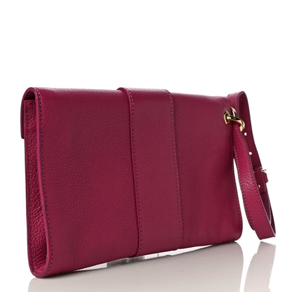 Jimmy Choo Calfskin Rivera Flap Clutch Pink 3 of 11
