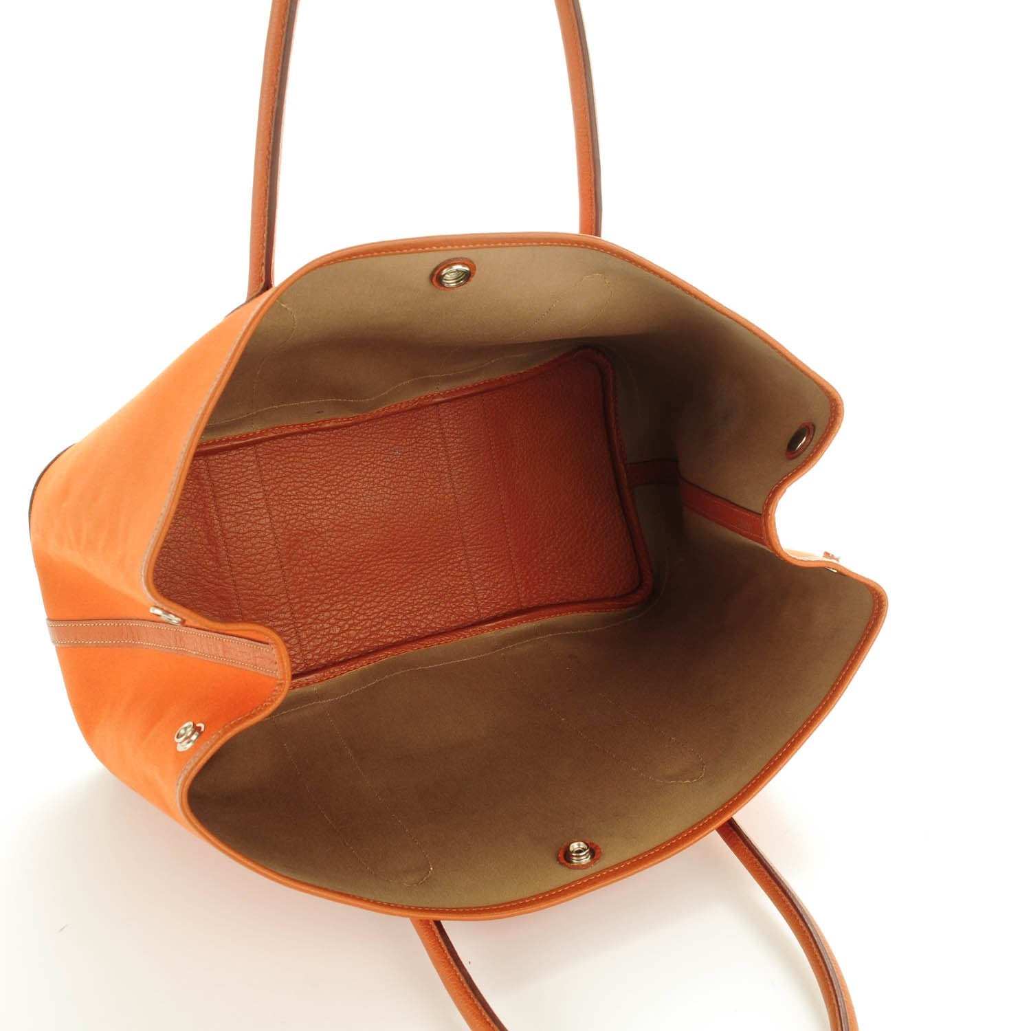 Hermes Toile Buffle Garden Party 36 Potiron 5 of 9