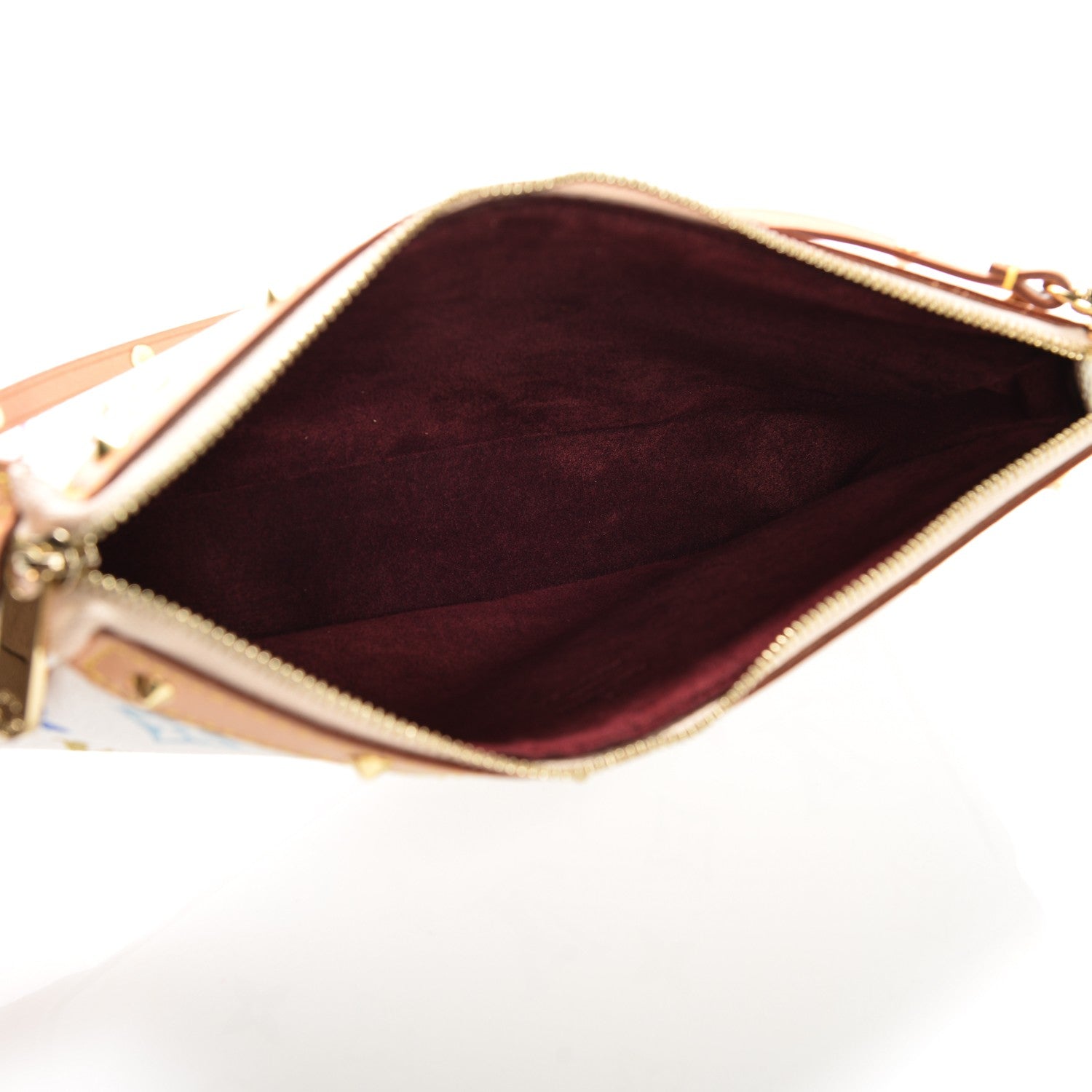 Louis Vuitton Monogram Multicolor Pochette Accessories White 5 of 7