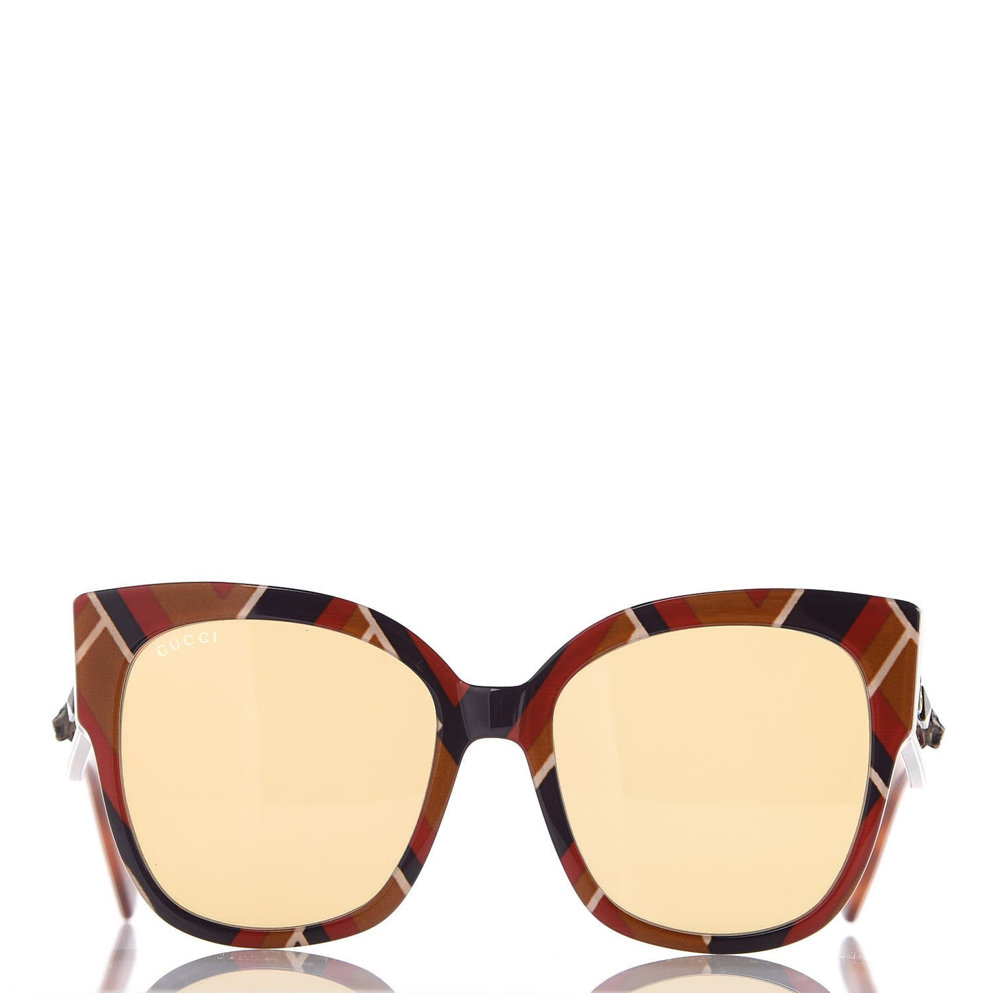 Acetate Square Frame Sunglasses GG0059S Multicolor