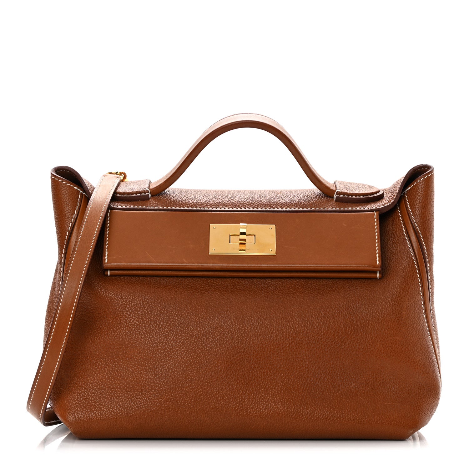 Hermes Barenia Faubourg 24/24 29 Fauve 1 of 19