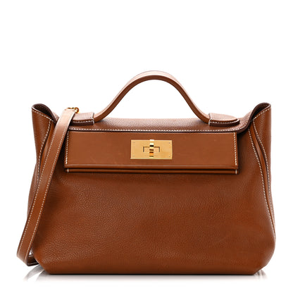Hermes Barenia Faubourg 24/24 29 Fauve 1 of 19