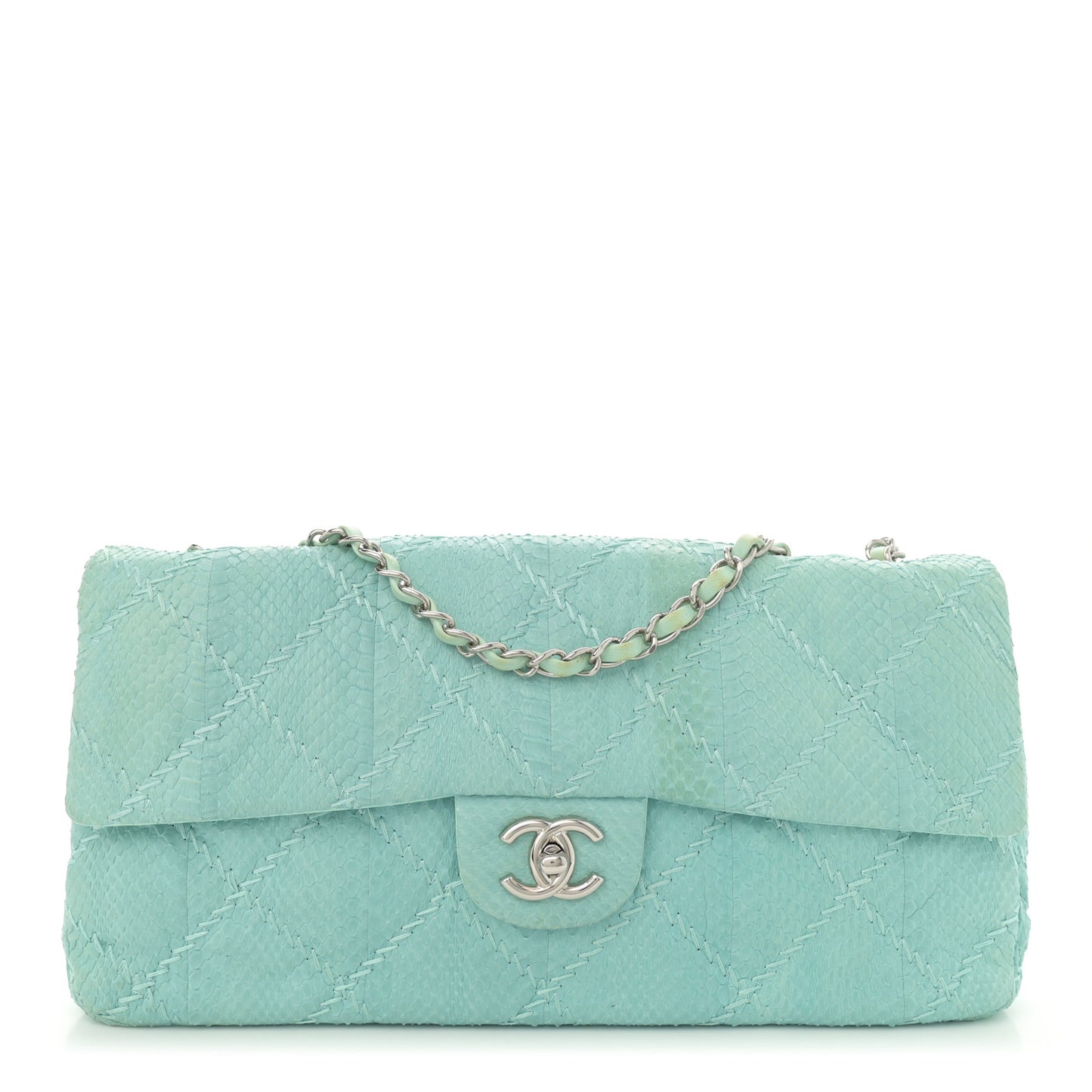 Snakeskin Ultimate Stitch Flap Light Blue