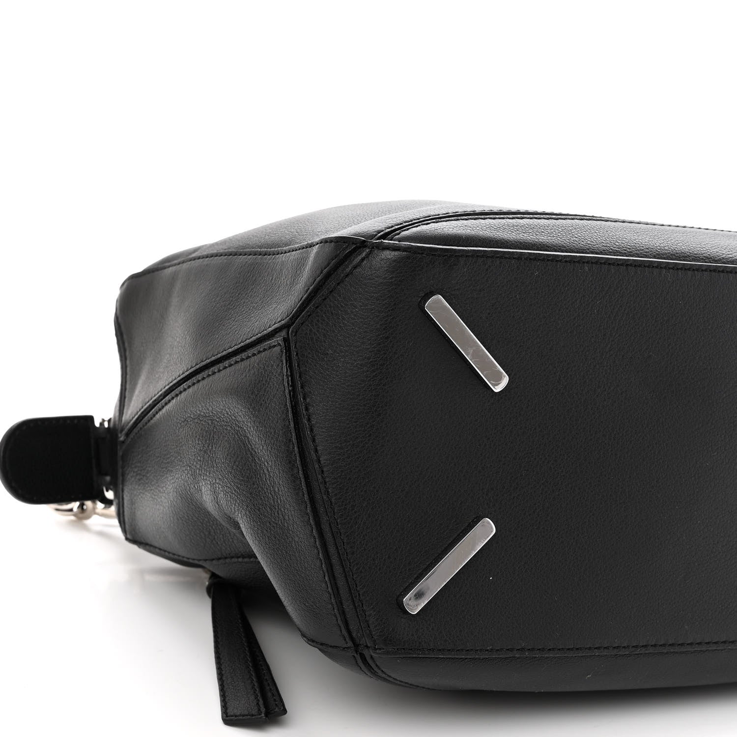 Loewe Calfskin Medium Puzzle Bag Black 9 of 10