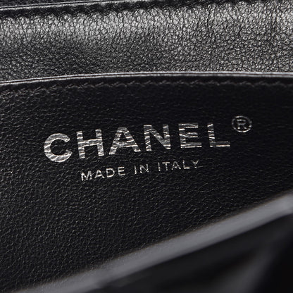 Chanel Patent Quilted Jumbo Single Flap Black 6 of 8