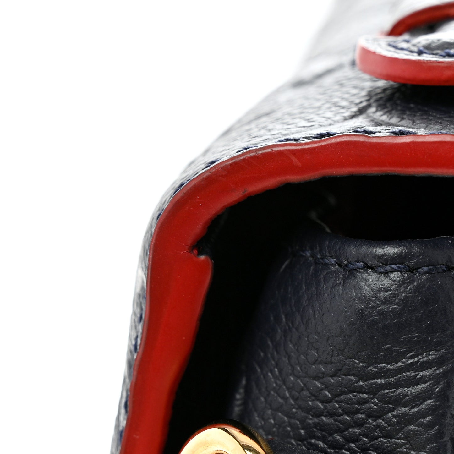 Empreinte Pochette Metis Marine Rouge