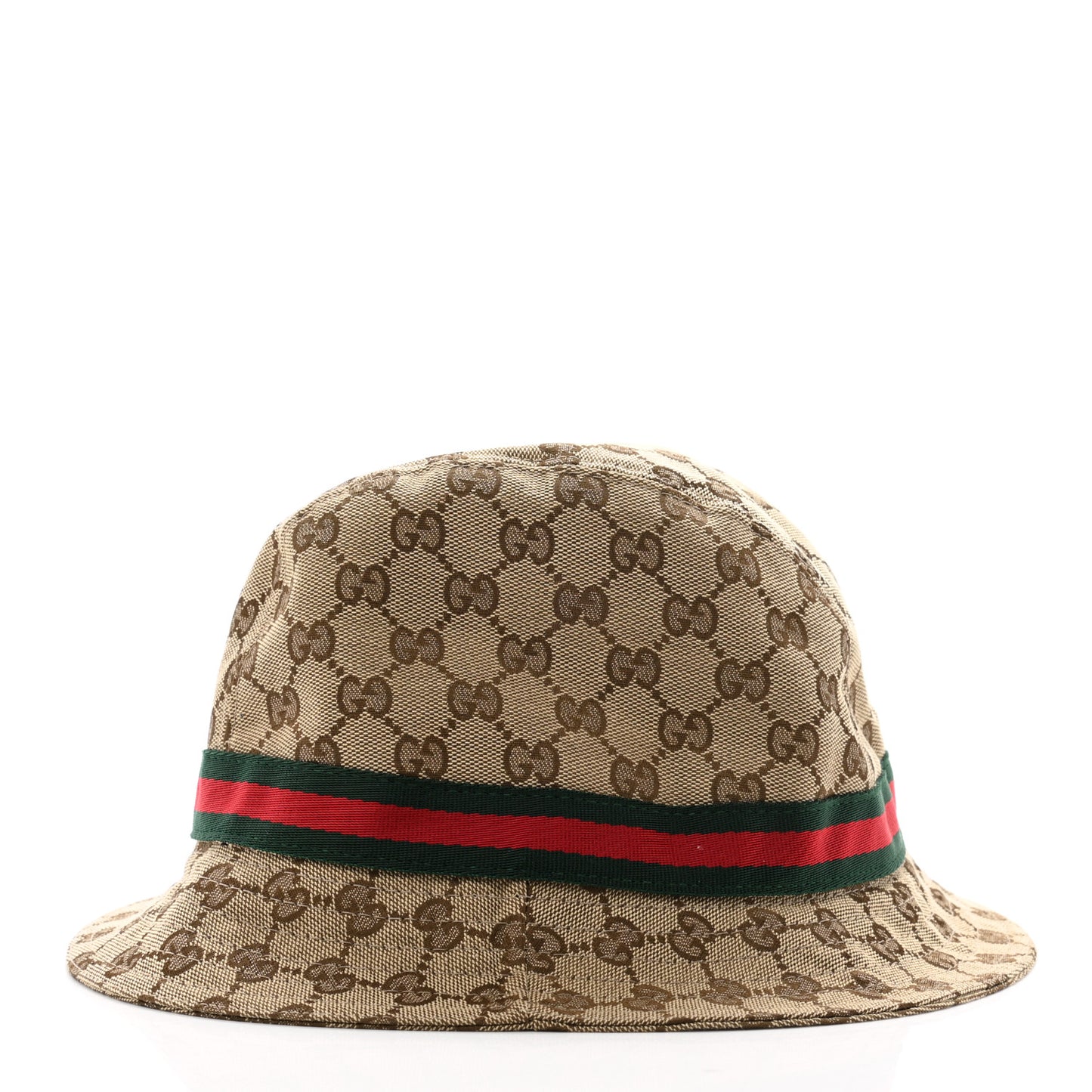 Monogram Web Bucket Hat XL Brown
