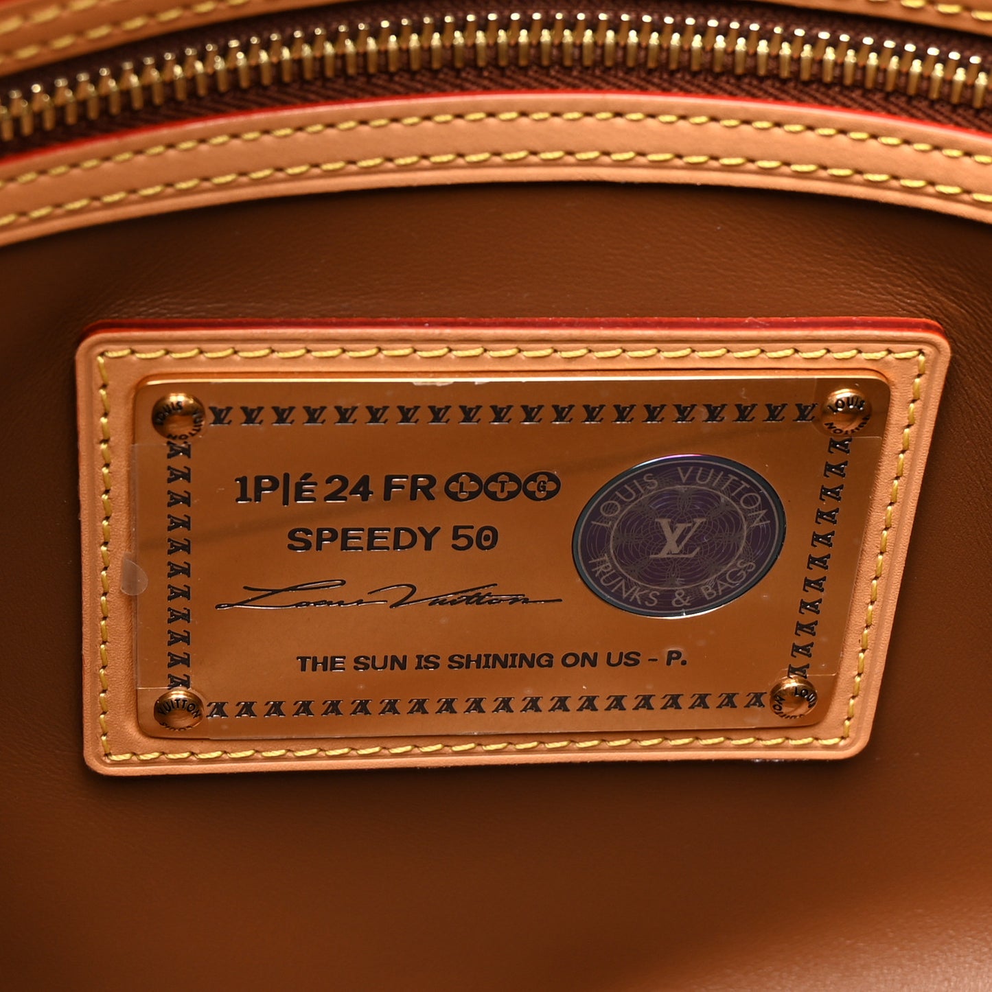 Calfskin Monogram Speedy P9 Bandouliere 50 Green