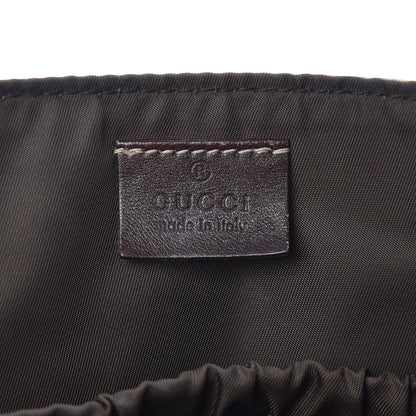 Gucci GG Plus Monogram Messenger Diaper Bag Dark Brown 8 of 13