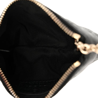 Gucci Guccissima GG Emblem Zip Key Case Black 5 of 8