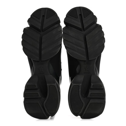 Christian Dior Neoprene Rubber Womens D-Connect Sneakers 38 Black 6 of 12
