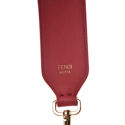 Fendi Velvet FF Mini Strap You Tobacco Fragola 3 of 5