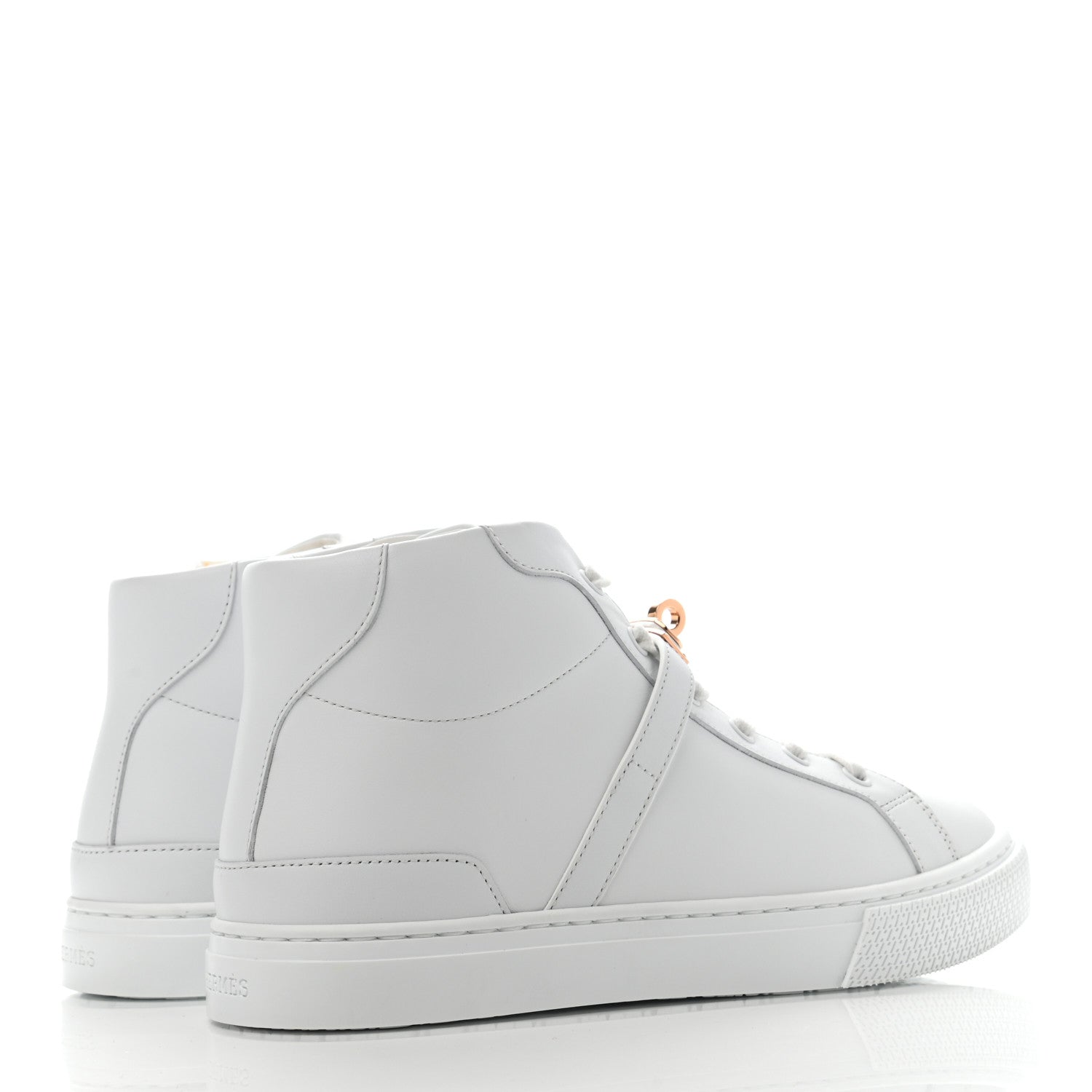 Hermes Calfskin Daydream Sneakers 38 White 4 of 11