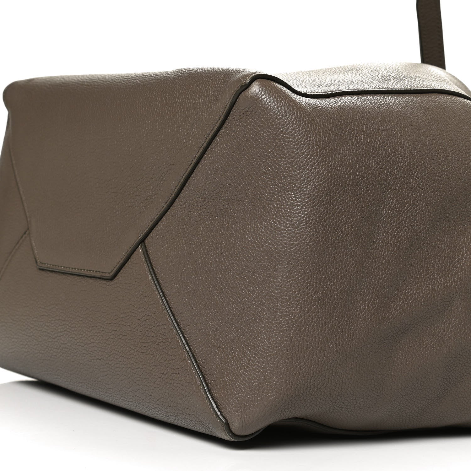 Celine Soft Grained Calfskin Small Belt Cabas Phantom Taupe 11 of 13