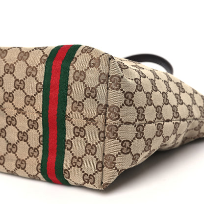 Gucci Monogram Medium Jolicoeur Tote Dark Brown 10 of 12