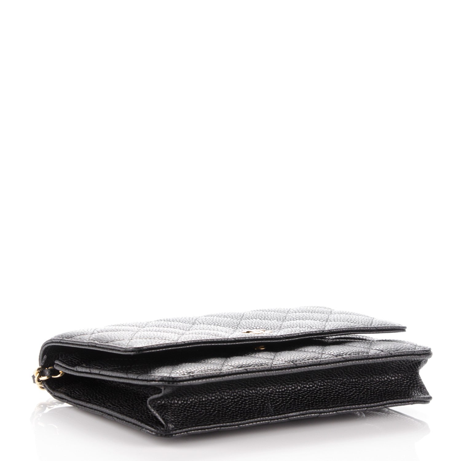 Chanel Caviar Quilted Wallet On Chain WOC Black 4 of 8