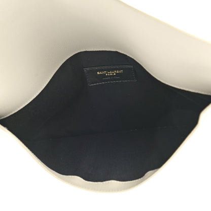 Saint Laurent Grain De Poudre Uptown Pouch Crema Soft 5 of 8